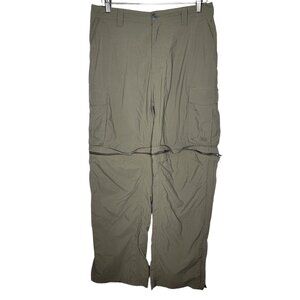 REI Co-op‎ 30 Gray / Tan Men's Convertible Hiking Camping Fishing Pants